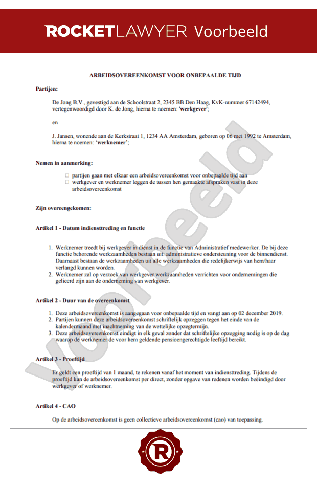 Vast contract